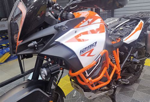 KTM1250+踏板威固V10施工