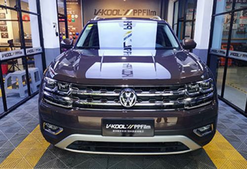 大眾途昂威固V100超厚車衣施工